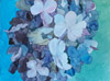 Kalte Blüte, 2017, Aquarell, 30 x 40 cm
